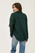 Load image into Gallery viewer, Collard Long Sleeve Button Down Shacket
