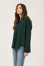 Load image into Gallery viewer, Collard Long Sleeve Button Down Shacket
