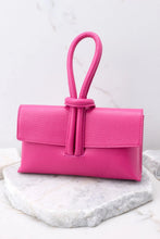 Load image into Gallery viewer, Hot Pink Leather Loop Bag
