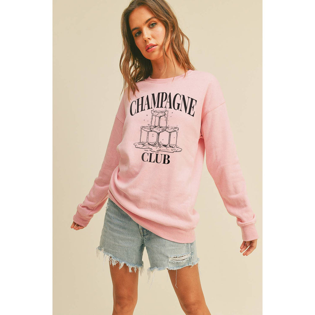 Champagne Club Sweatshirt