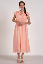 Load image into Gallery viewer, Midi Dress with Waist Tie
