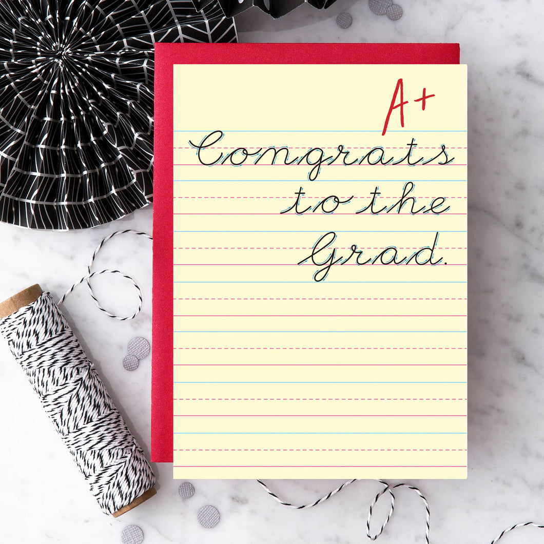 Congrats to the Grad Greeting Card