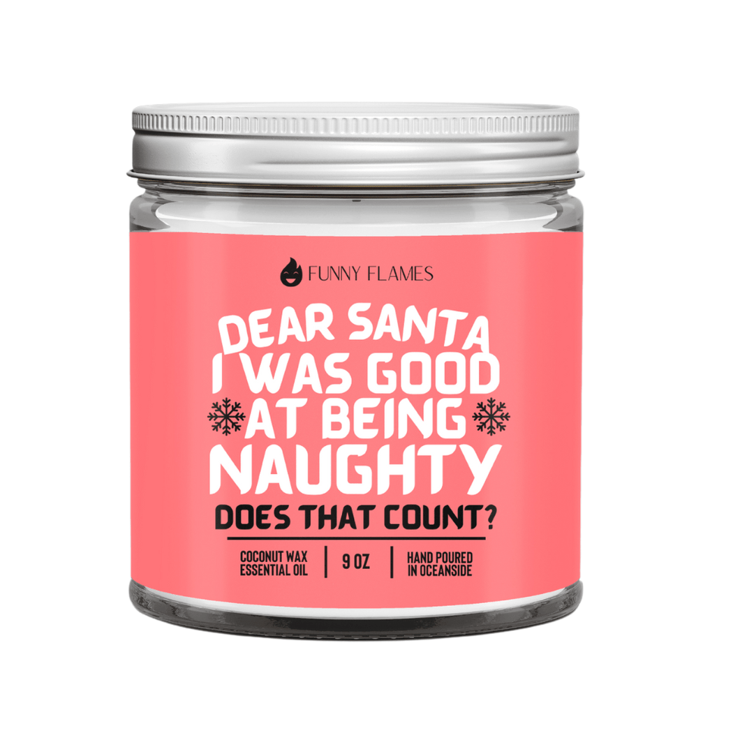 Dear Santa, I Was Good At Being Naughty